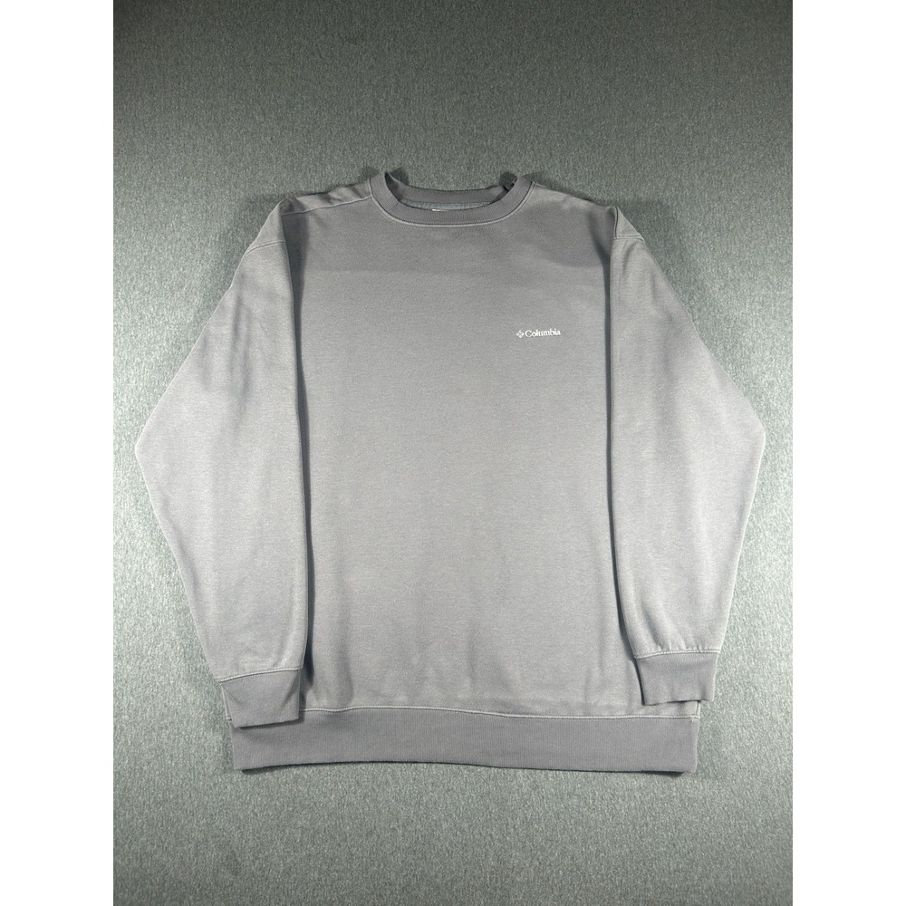 Columbia Hart Mountain II Crewneck Sweatshirt Grey XXL